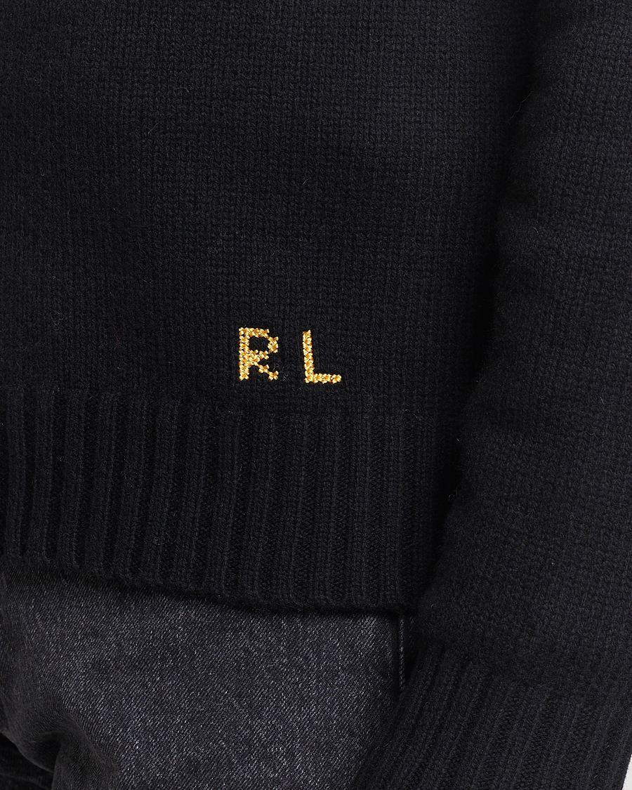 Herr | Tröjor | Polo Ralph Lauren | Lunar New Year Wool Knitted Bear Sweater Black