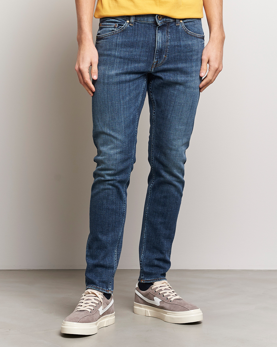 Herr | Realisation | Tiger of Sweden | Evolve Stretch Cotton Jeans Midnight Blue