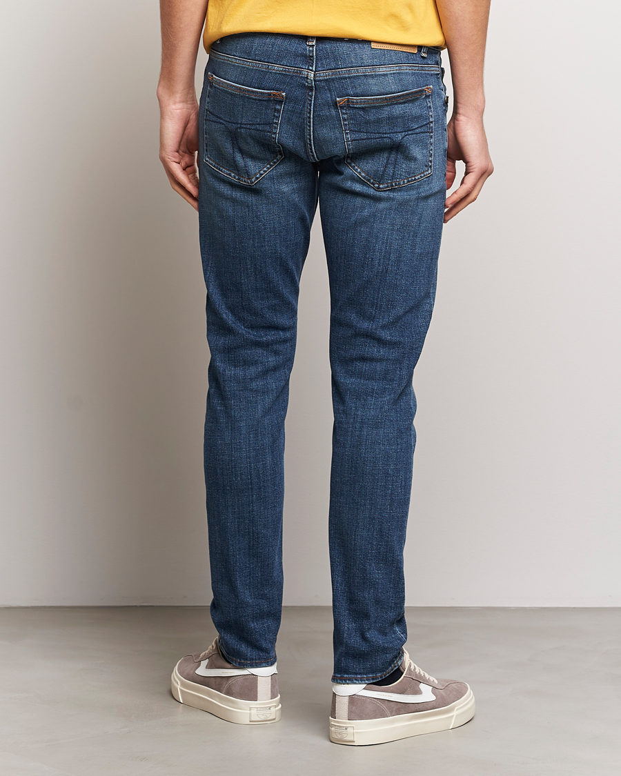 Herr | Jeans | Tiger of Sweden | Evolve Stretch Cotton Jeans Midnight Blue