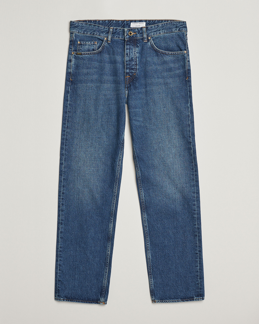Herr | Jeans | Tiger of Sweden | Alec Cotton Jeans Midnight Blue