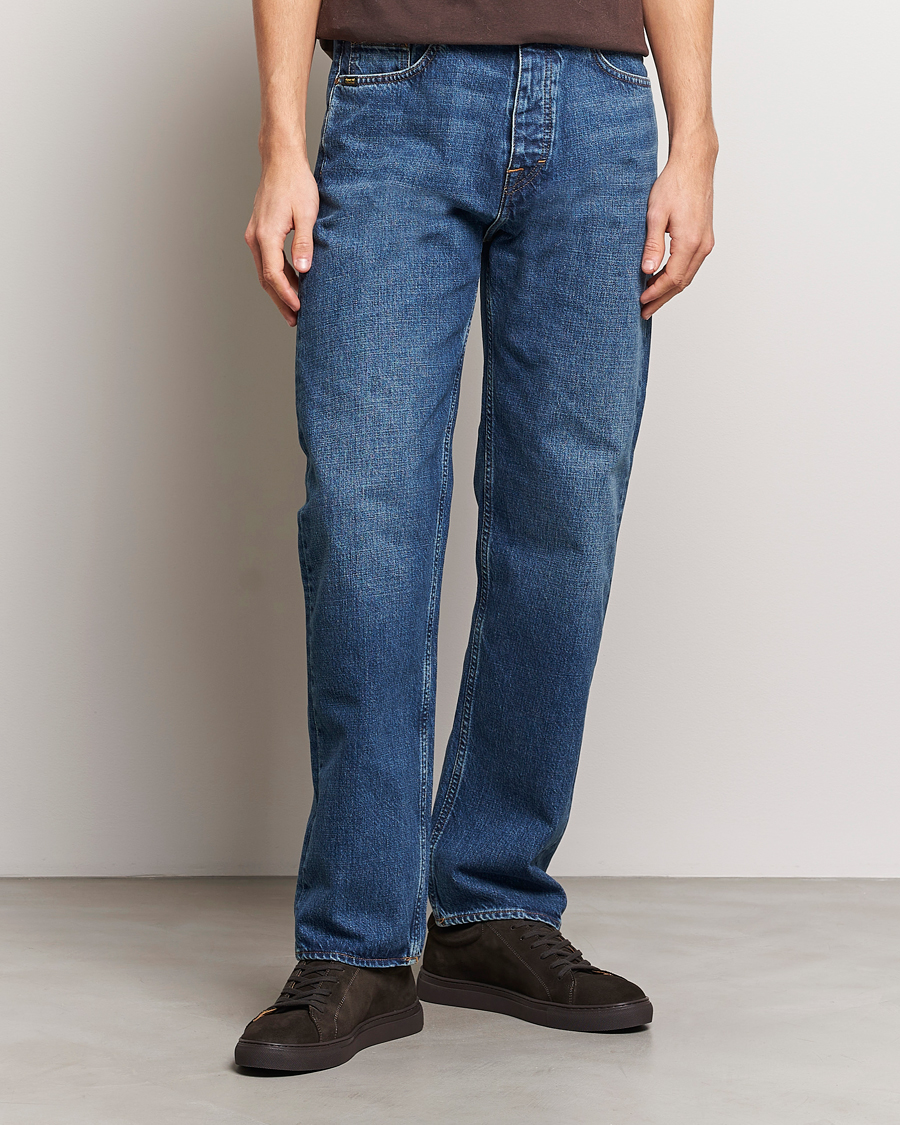 Herr | Kläder | Tiger of Sweden | Alec Cotton Jeans Midnight Blue