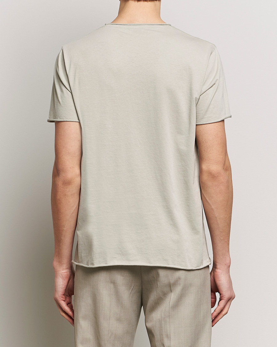 Herr | T-Shirts | Filippa K | Roll Neck Crew Neck T-Shirt Light Sage