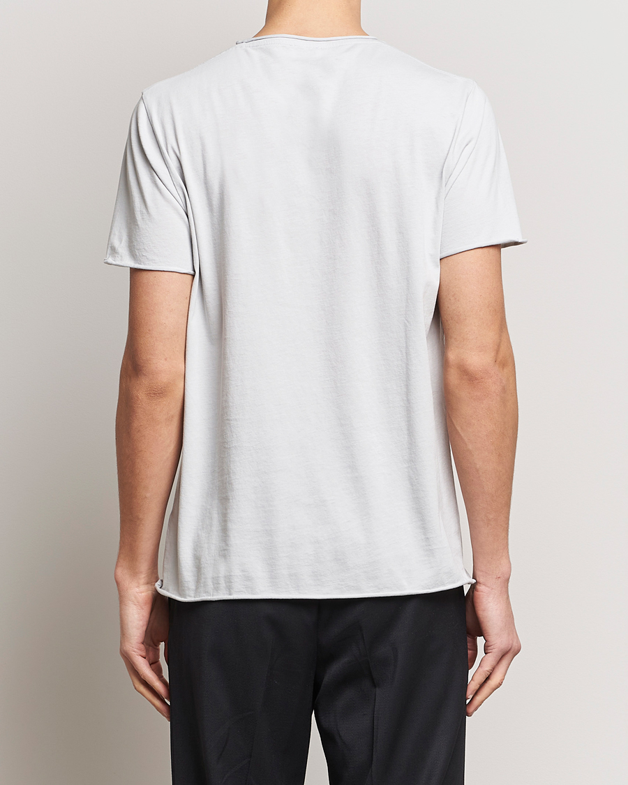 Herr | T-Shirts | Filippa K | Roll Neck Crew Neck T-Shirt Light Grey