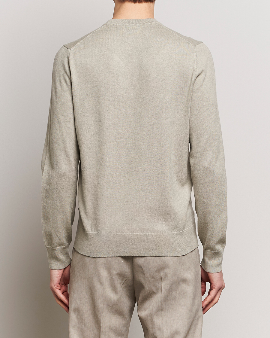 Herr | Tröjor | Filippa K | Cotton Merino Sweater Light Sage