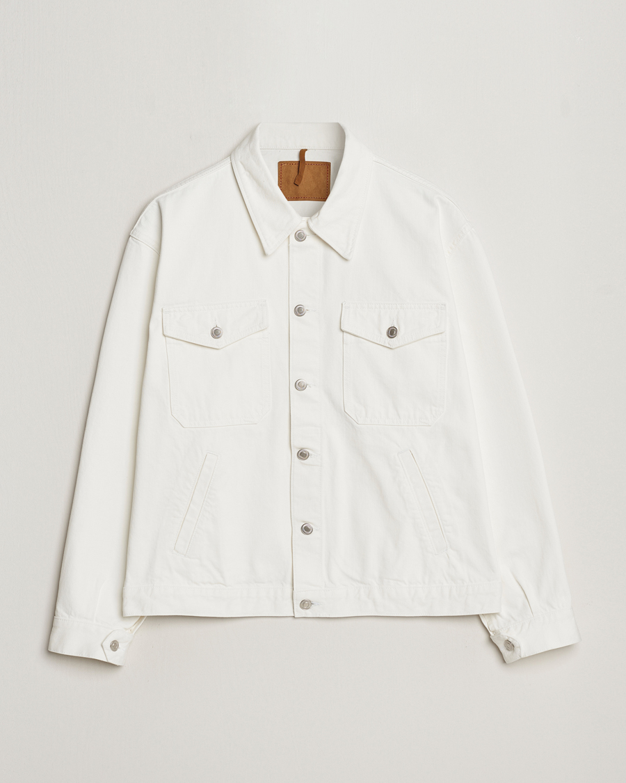 Herr | Jackor | Jeanerica | Flo Denim Jacket Natural White