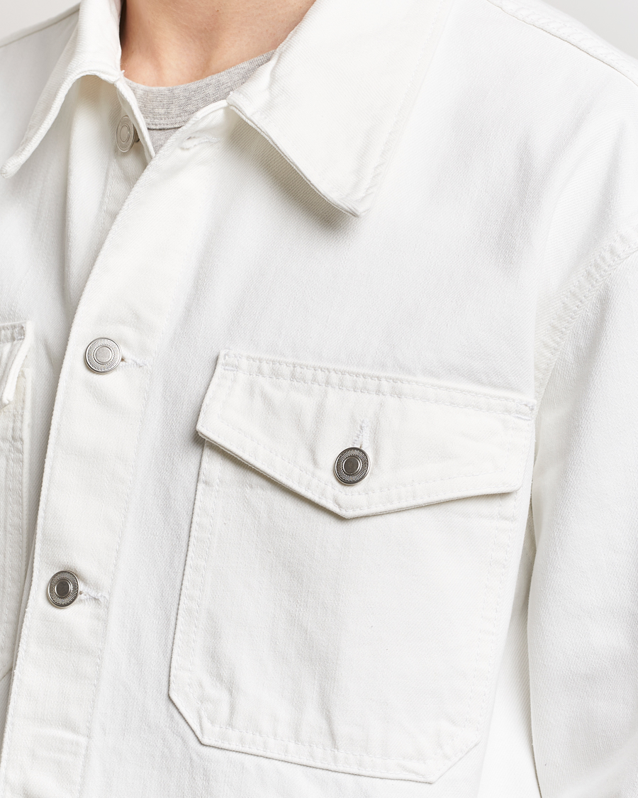 Herr | Jackor | Jeanerica | Flo Denim Jacket Natural White
