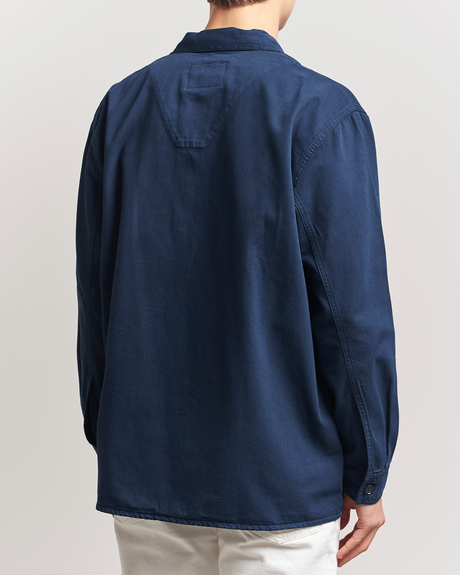 Herr | Skjortor | Jeanerica | Lala Popover Shirt Dark Navy
