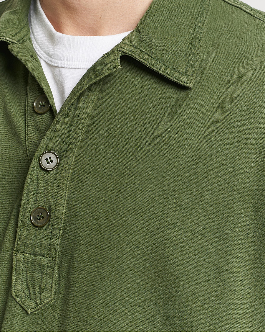 Herr | Skjortor | Jeanerica | Lala Popover Shirt Green