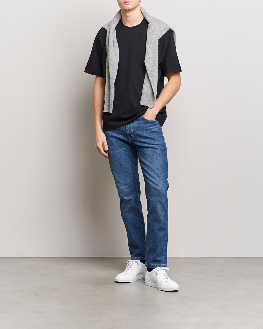 Herr | Jeans | Jeanerica | TM005 Tapered Jeans Tom Mid Blue Wash