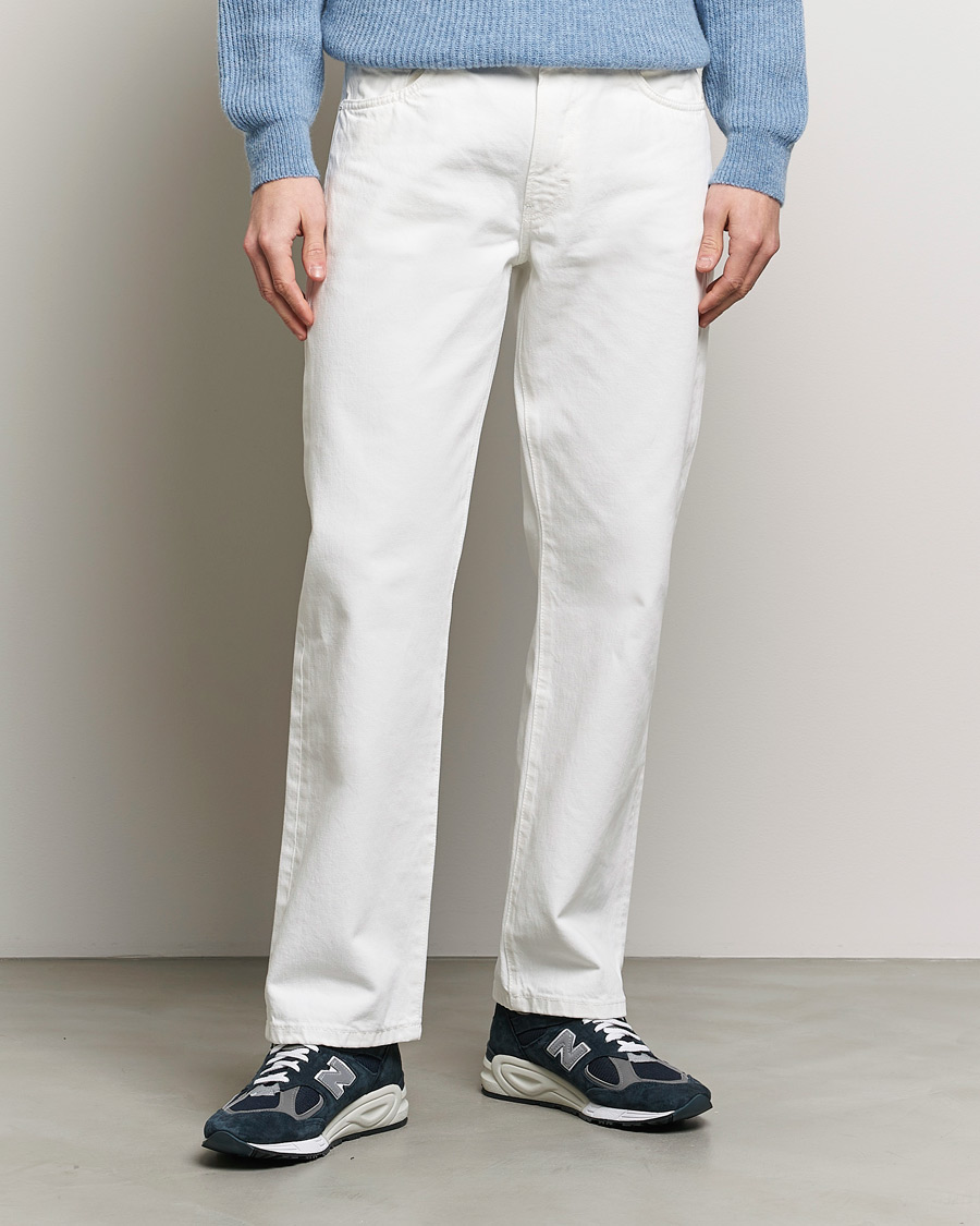 Herr | Contemporary Creators | Jeanerica | SM010 Straight Jeans Natural White