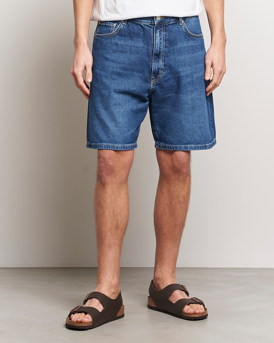 Herr | New Nordics | Jeanerica | GM009 Genua Denim Shorts Vintage 62