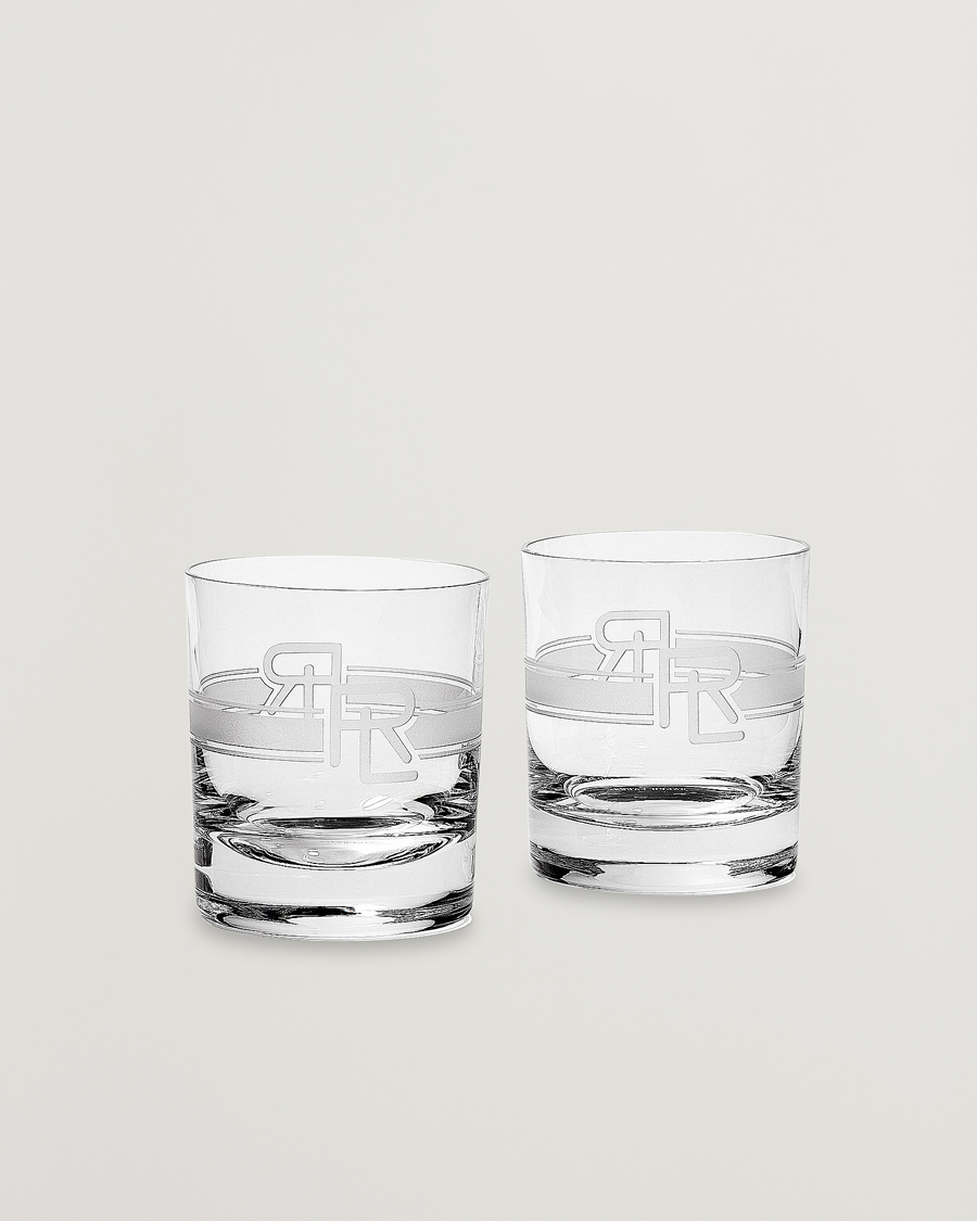 Herr | Till hemmet | Ralph Lauren Home | Ashton Double-Old-Fashioned Set Clear