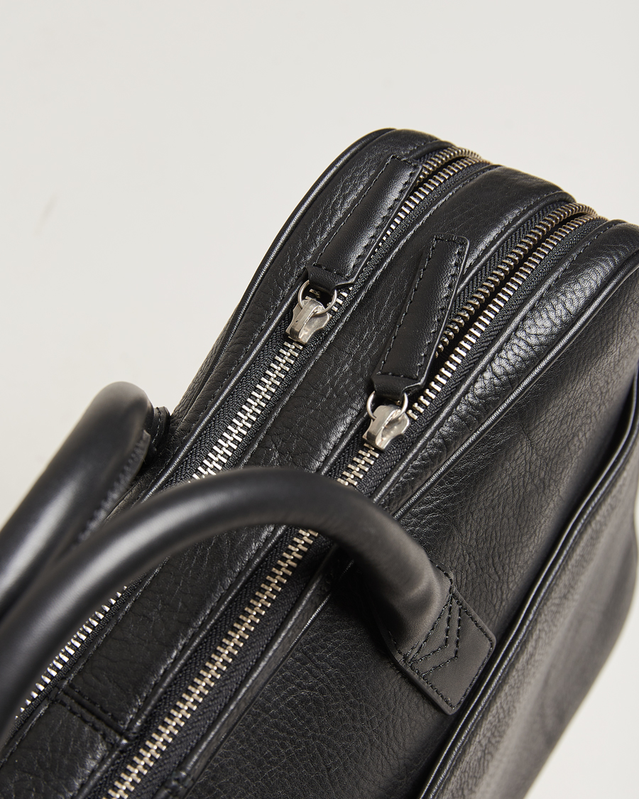 Herr | Väskor | Loake 1880 | Westminster Grain Leather Briefcase Black