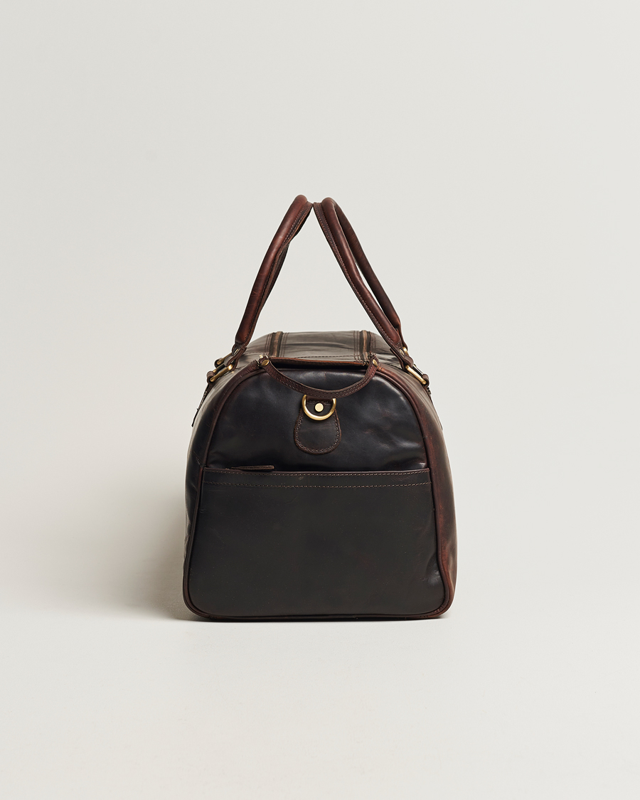 Herr | Väskor | Loake 1880 | Devon Leather Travel Bag Dark Brown