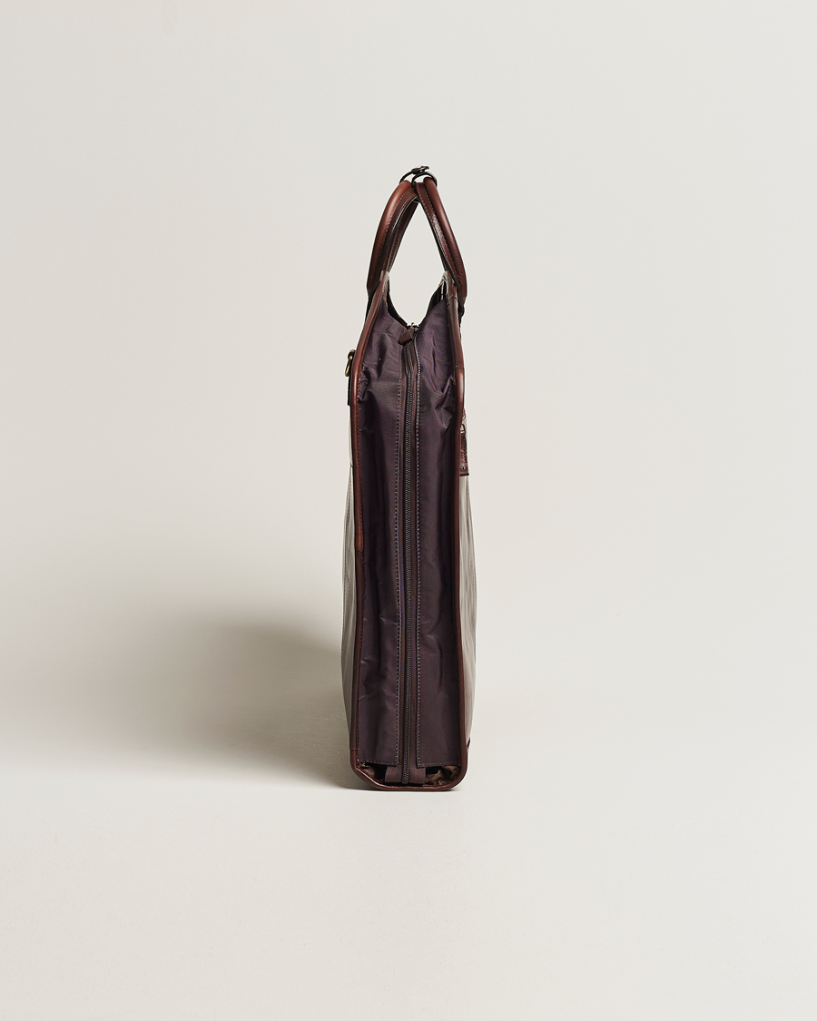 Herr | Väskor | Loake Shoemakers | London Leather Suit Carrier Brown