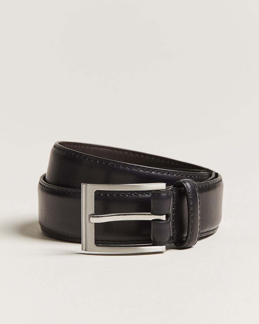 Herr | Bälten | Loake Shoemakers | Philip Leather Belt Black