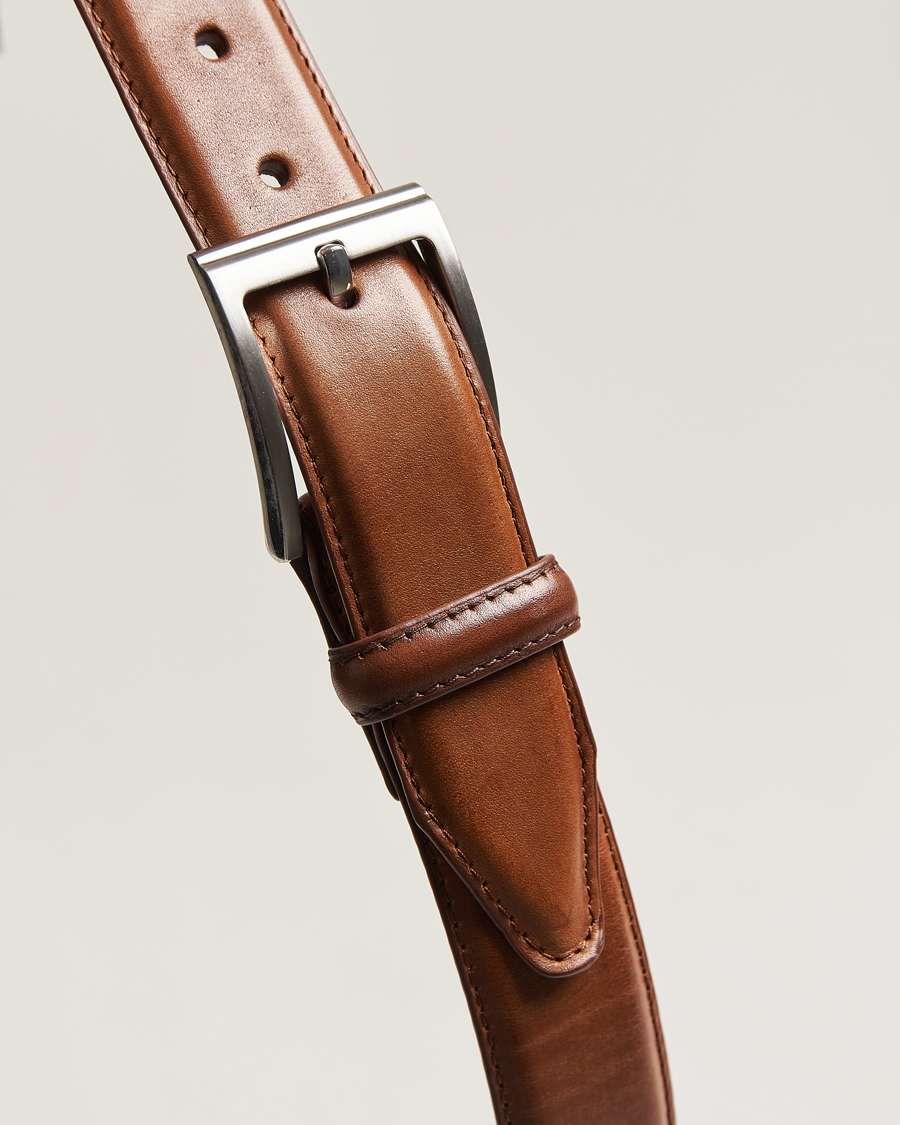 Herr | Bälten | Loake Shoemakers | Philip Leather Belt Cedar