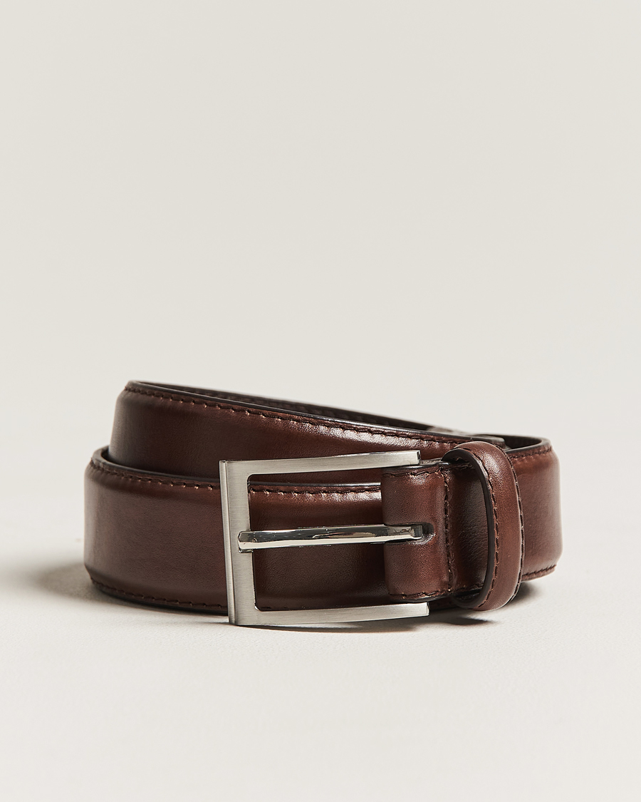 Herr | Bälten | Loake Shoemakers | Philip Leather Belt Dark Brown