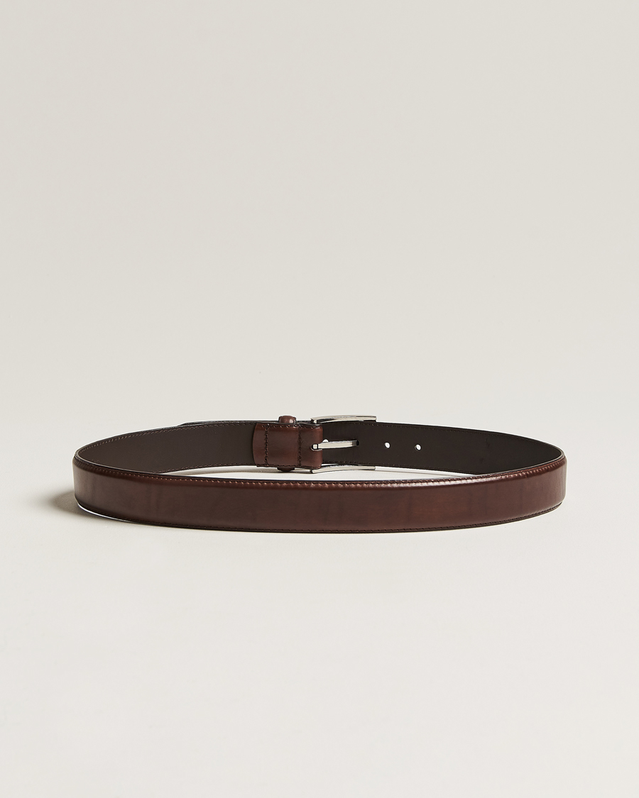 Herr | Bälten | Loake Shoemakers | Philip Leather Belt Dark Brown