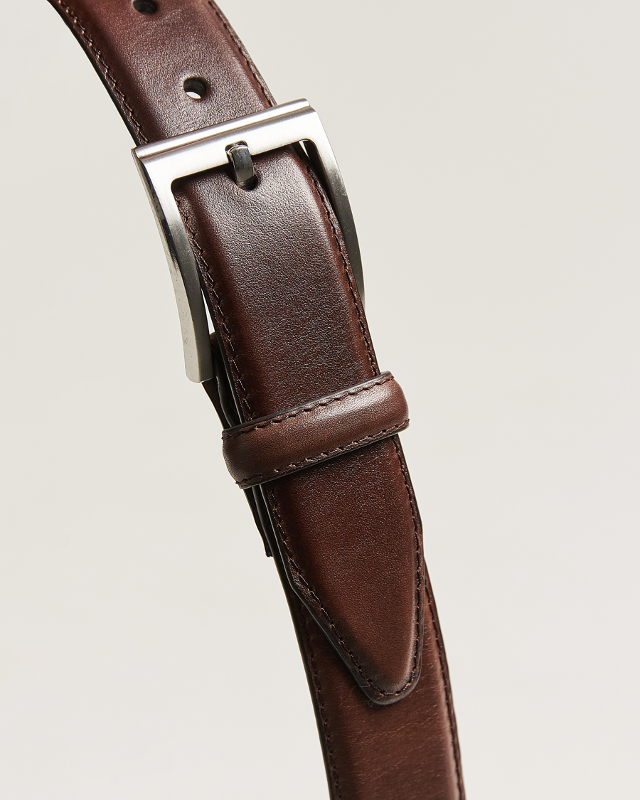 Herr | Bälten | Loake Shoemakers | Philip Leather Belt Dark Brown