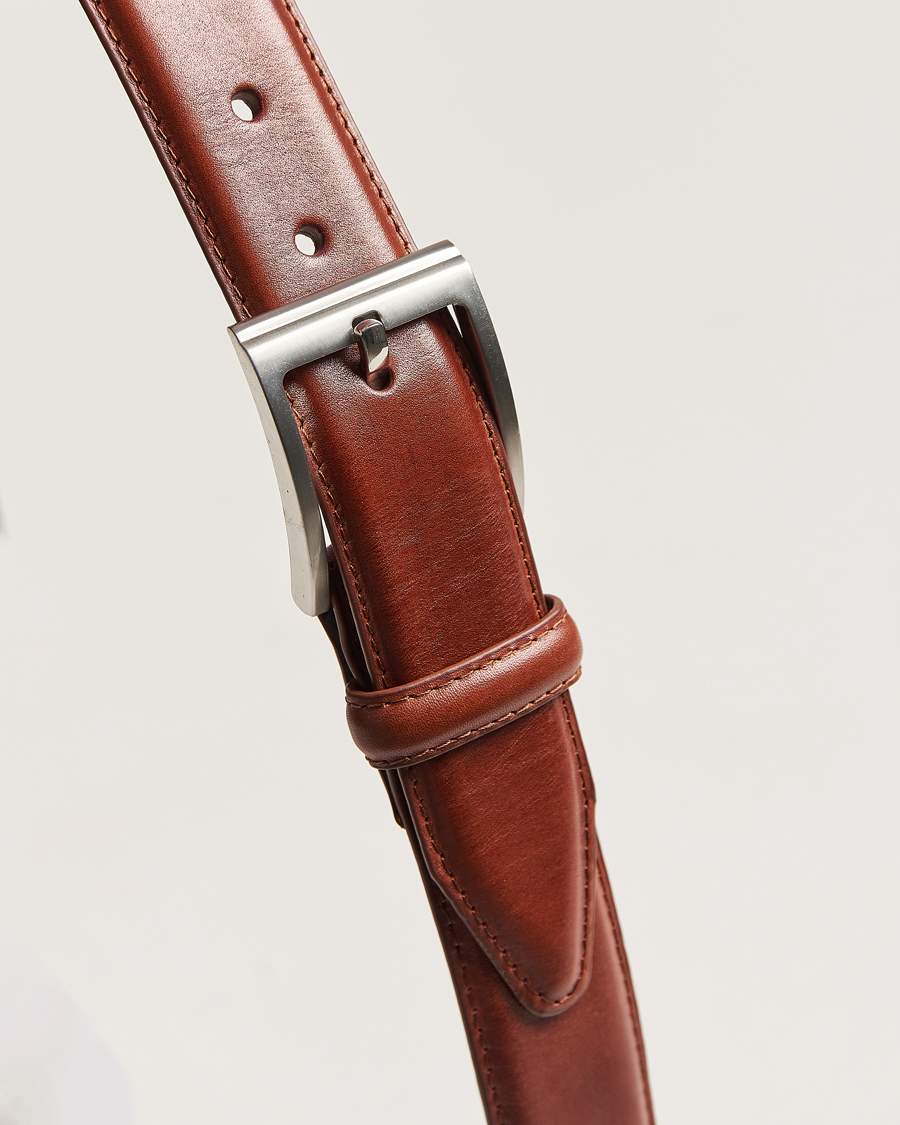 Herr | Bälten | Loake Shoemakers | Philip Leather Belt Mahogany