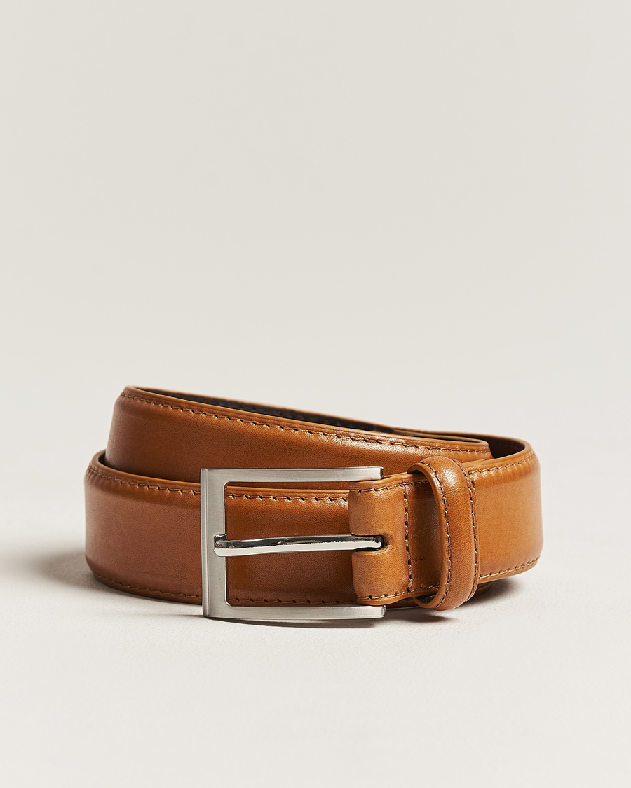 Herr | Bälten | Loake 1880 | Philip Leather Belt Tan
