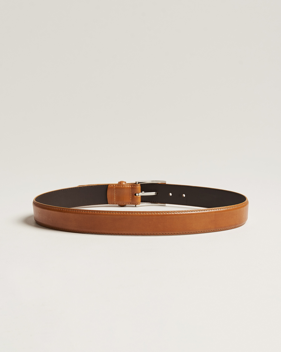 Herr | Bälten | Loake Shoemakers | Philip Leather Belt Tan