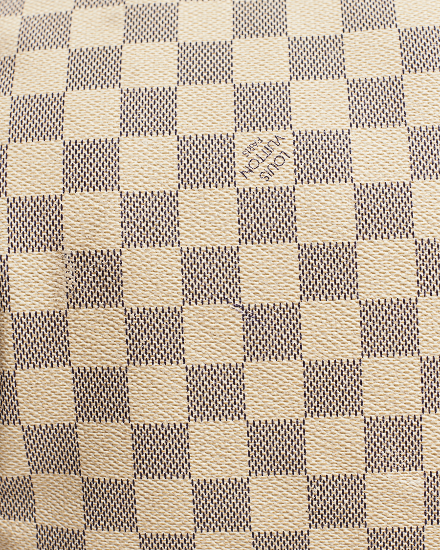 Herr | Louis Vuitton Pre-Owned Keepall 50 Bag Damier Azur | Louis Vuitton Pre-Owned | Keepall 50 Bag Damier Azur