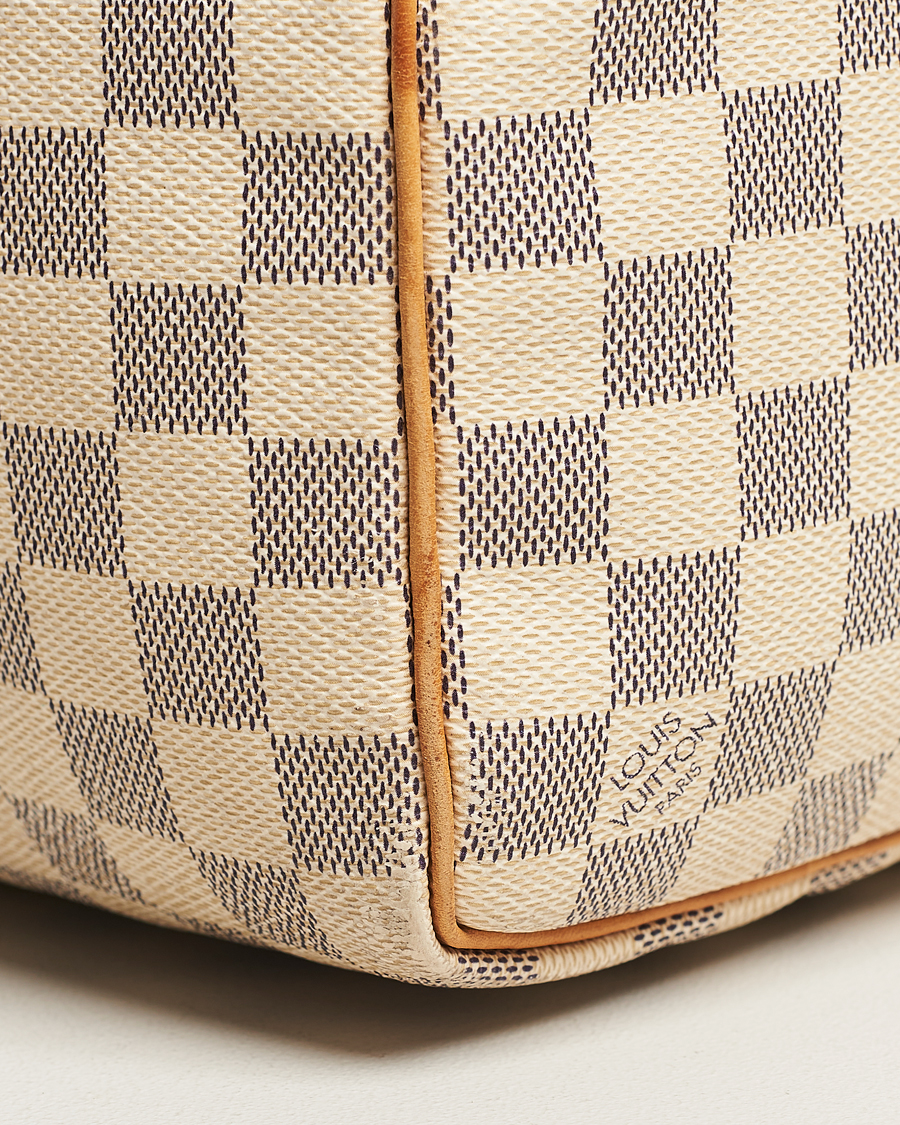 Herr | Louis Vuitton Pre-Owned Keepall 50 Bag Damier Azur | Louis Vuitton Pre-Owned | Keepall 50 Bag Damier Azur
