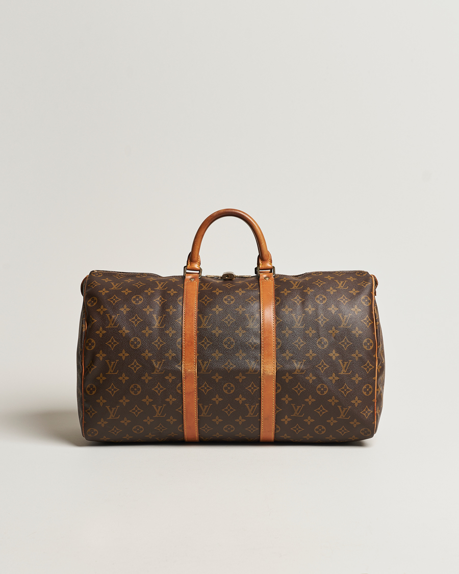 Herr | Louis Vuitton Pre-Owned Keepall 50 Bag Monogram | Louis Vuitton Pre-Owned | Keepall 50 Bag Monogram