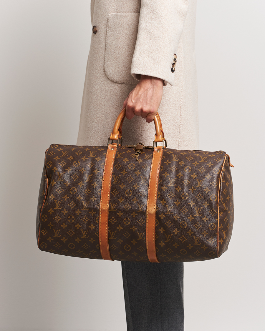 Herr | Tidigare sålda väskor | Louis Vuitton Pre-Owned | Keepall 50 Bag Monogram