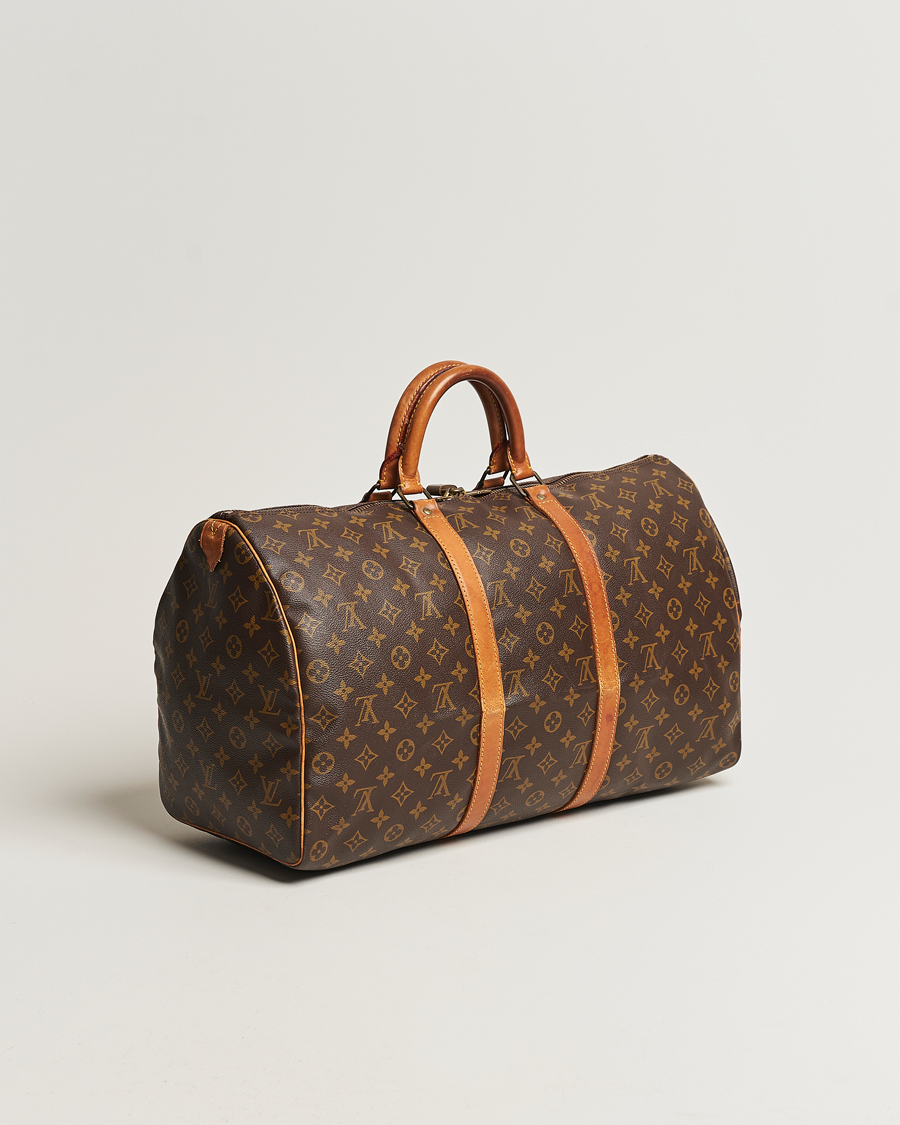 Herr | Louis Vuitton Pre-Owned Keepall 50 Bag Monogram | Louis Vuitton Pre-Owned | Keepall 50 Bag Monogram