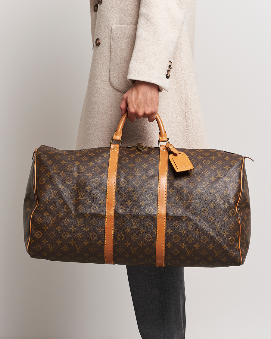 Herr | Louis Vuitton Pre-Owned Keepall 60 Bag Monogram | Louis Vuitton Pre-Owned | Keepall 60 Bag Monogram