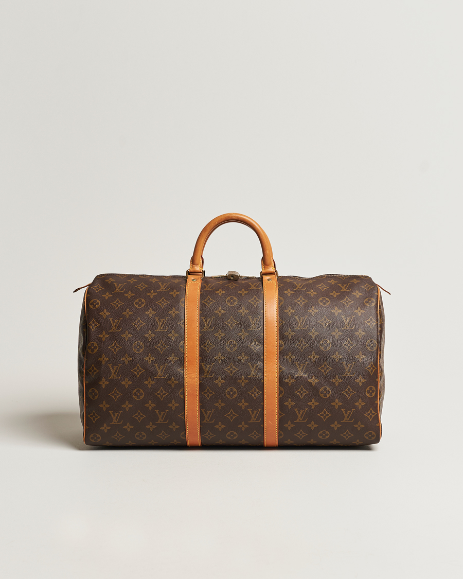 Herr | Louis Vuitton Pre-Owned Keepall 50 Bag Monogram | Louis Vuitton Pre-Owned | Keepall 50 Bag Monogram