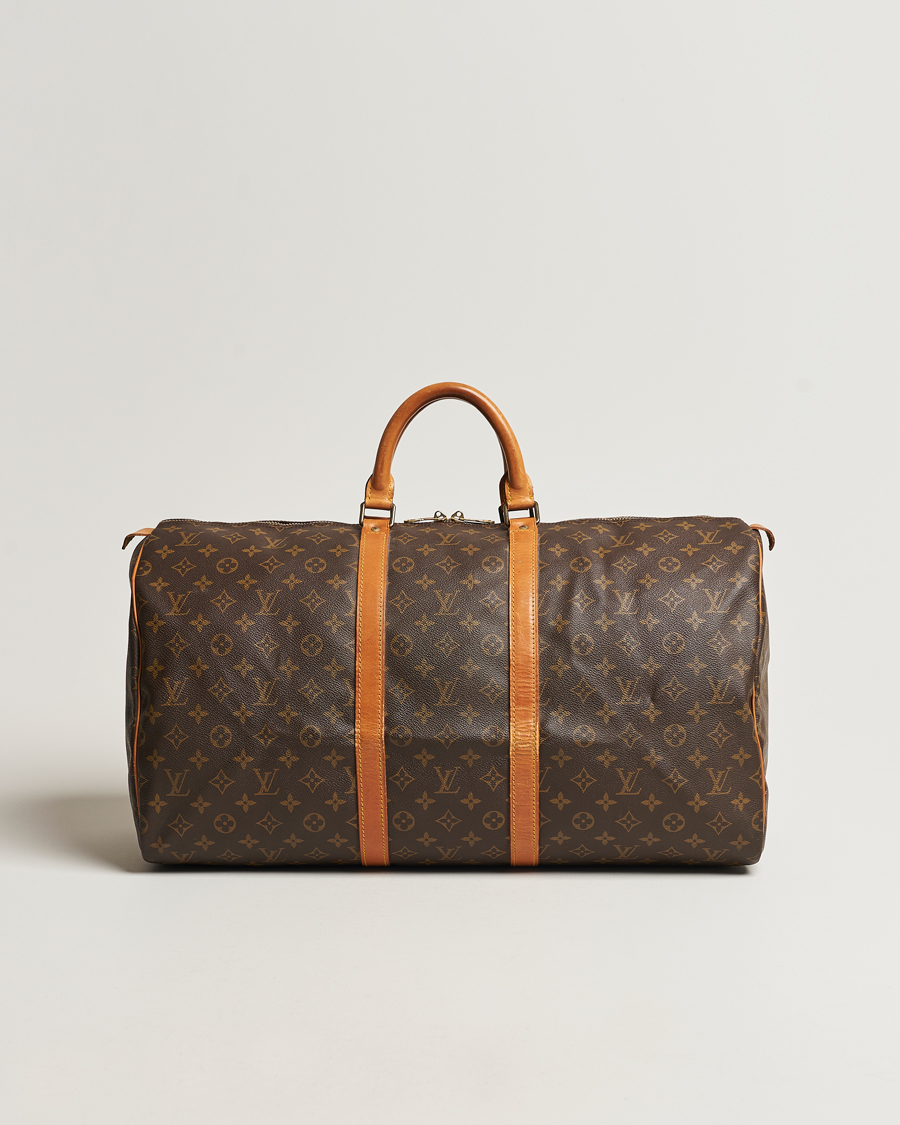 Herr | Louis Vuitton Pre-Owned Keepall 55 Bag Monogram | Louis Vuitton Pre-Owned | Keepall 55 Bag Monogram