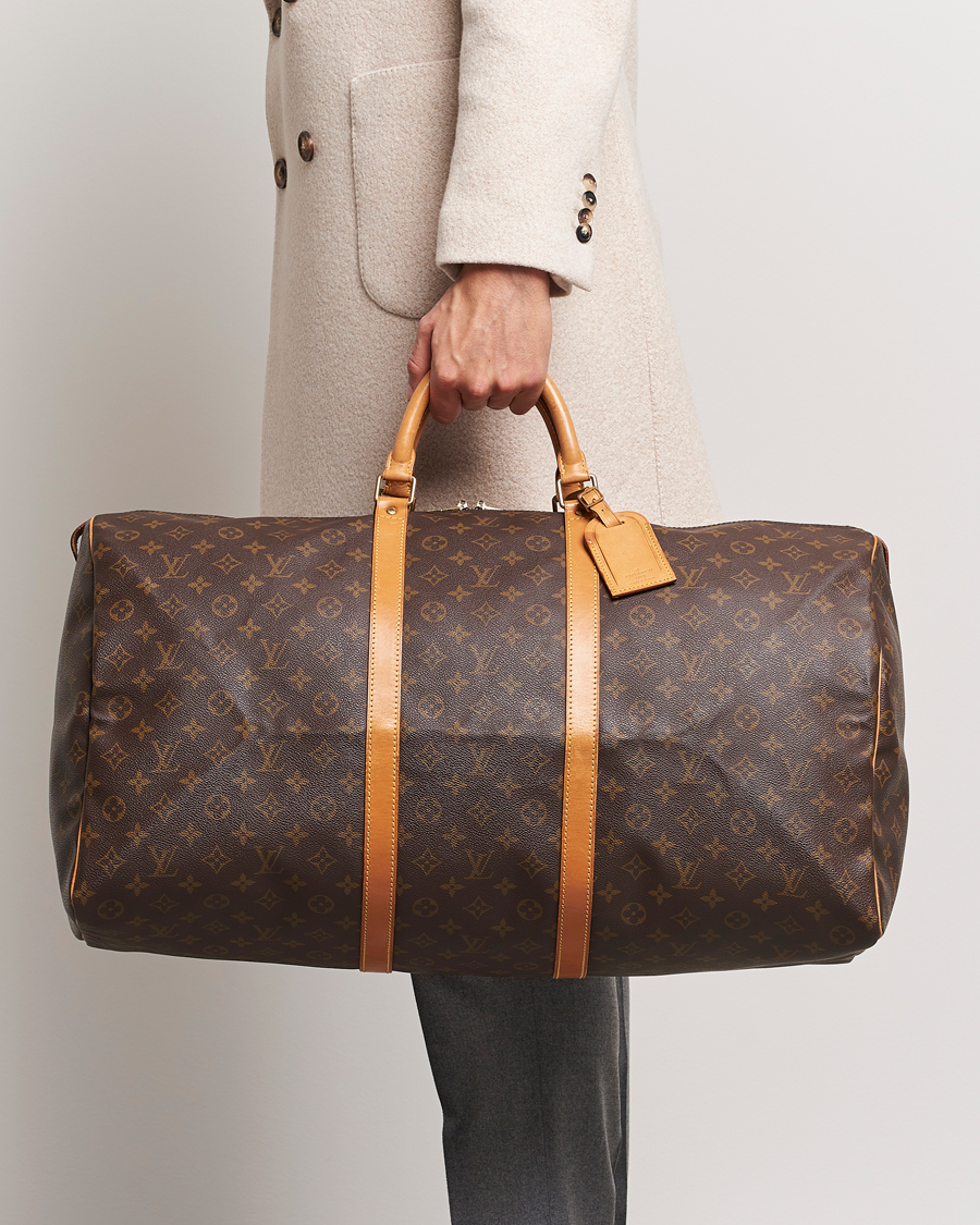 Herr | Louis Vuitton Pre-Owned Keepall 60 Bag Monogram | Louis Vuitton Pre-Owned | Keepall 60 Bag Monogram