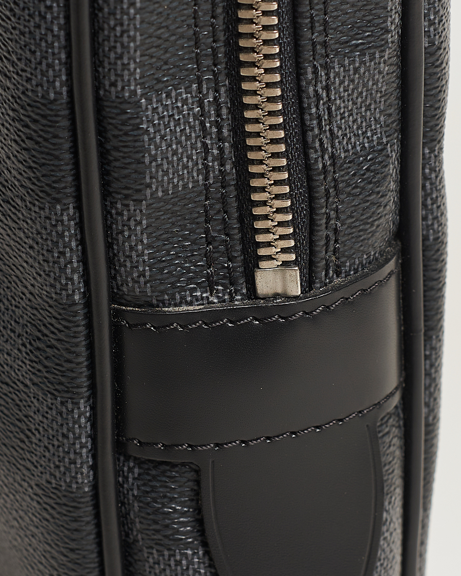 Herr | Louis Vuitton Pre-Owned Porte-Documents Voyager Briefcase Damier Graphite | Louis Vuitton Pre-Owned | Porte-Documents Voyager Briefcase Damier Graphite