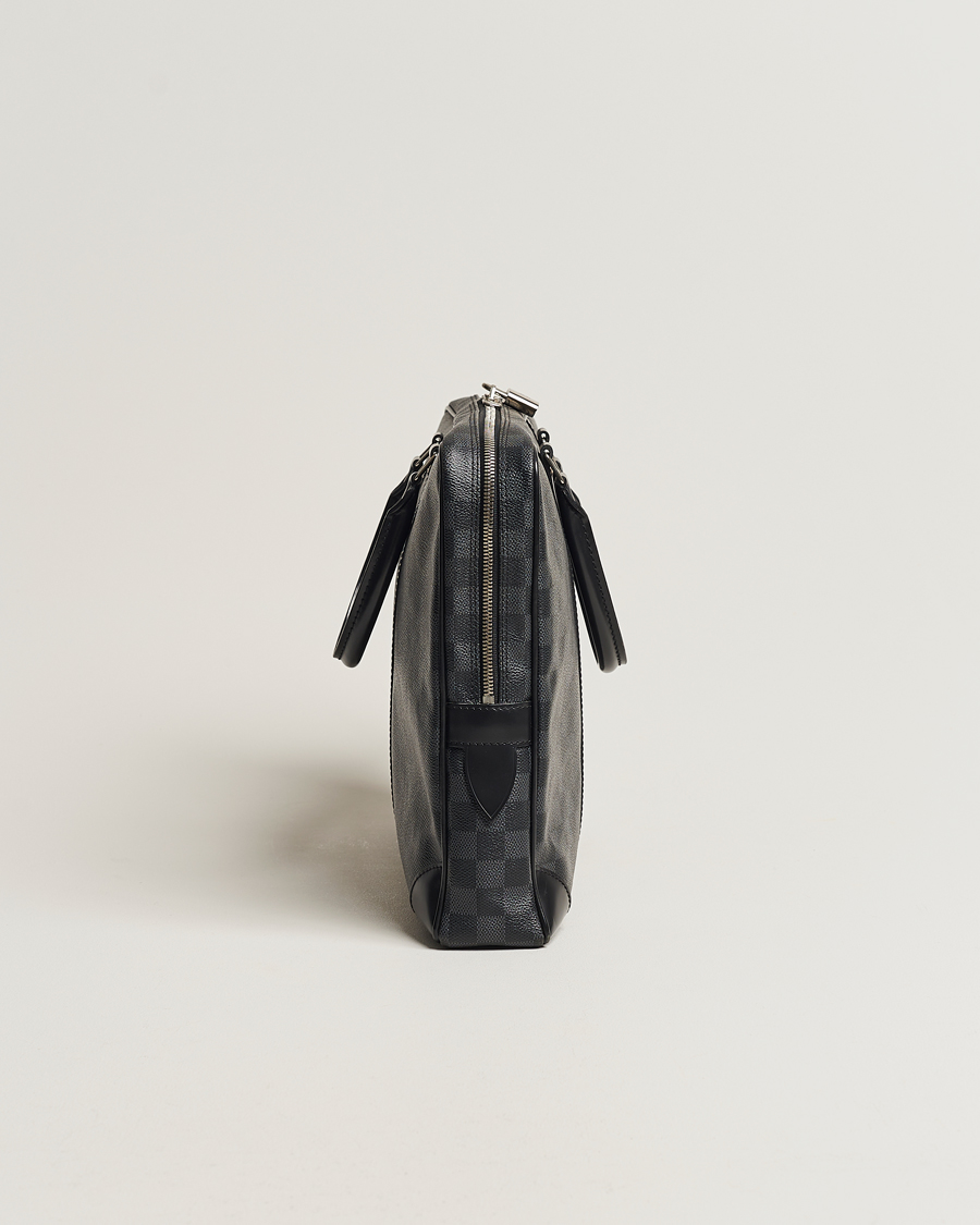 Herr | Louis Vuitton Pre-Owned Porte-Documents Voyager Briefcase Damier Graphite | Louis Vuitton Pre-Owned | Porte-Documents Voyager Briefcase Damier Graphite