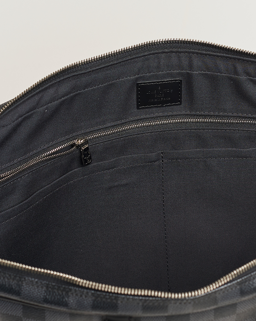 Herr | Louis Vuitton Pre-Owned Porte-Documents Voyager Briefcase Damier Graphite | Louis Vuitton Pre-Owned | Porte-Documents Voyager Briefcase Damier Graphite