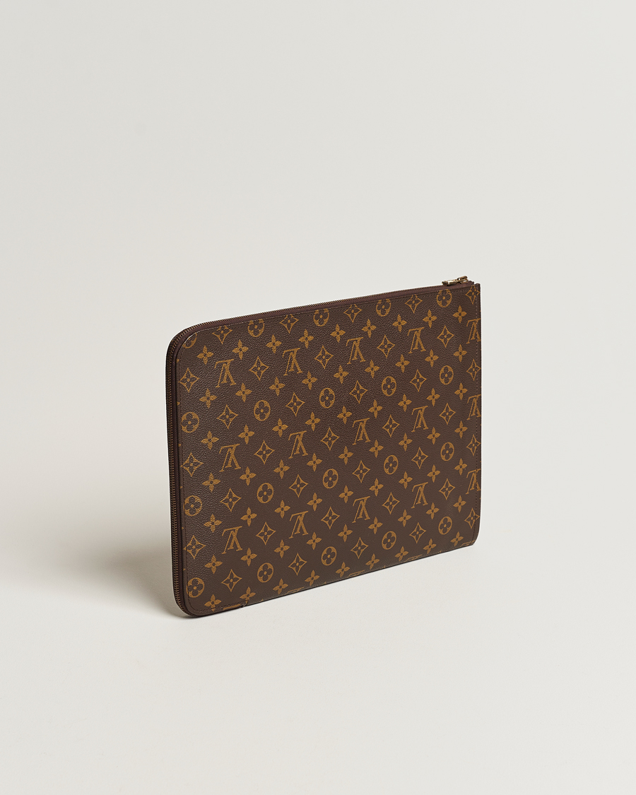 Herr | Louis Vuitton Pre-Owned Posh Documan Document Bag Monogram | Louis Vuitton Pre-Owned | Posh Documan Document Bag Monogram