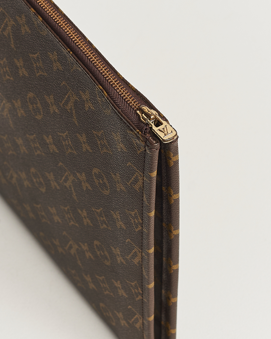 Herr | Louis Vuitton Pre-Owned Posh Documan Document Bag Monogram | Louis Vuitton Pre-Owned | Posh Documan Document Bag Monogram
