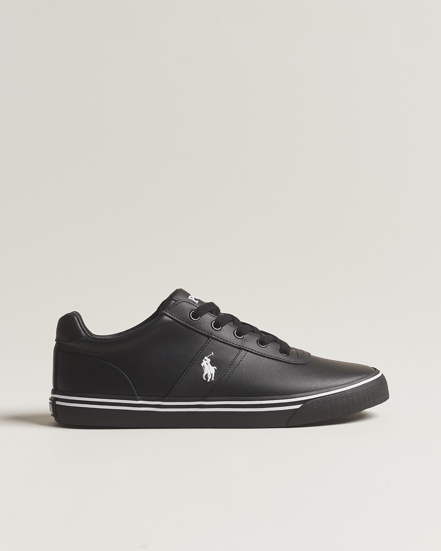 Herr | Polo Ralph Lauren Hanford Leather Sneaker Black | Polo Ralph Lauren | Hanford Leather Sneaker Black