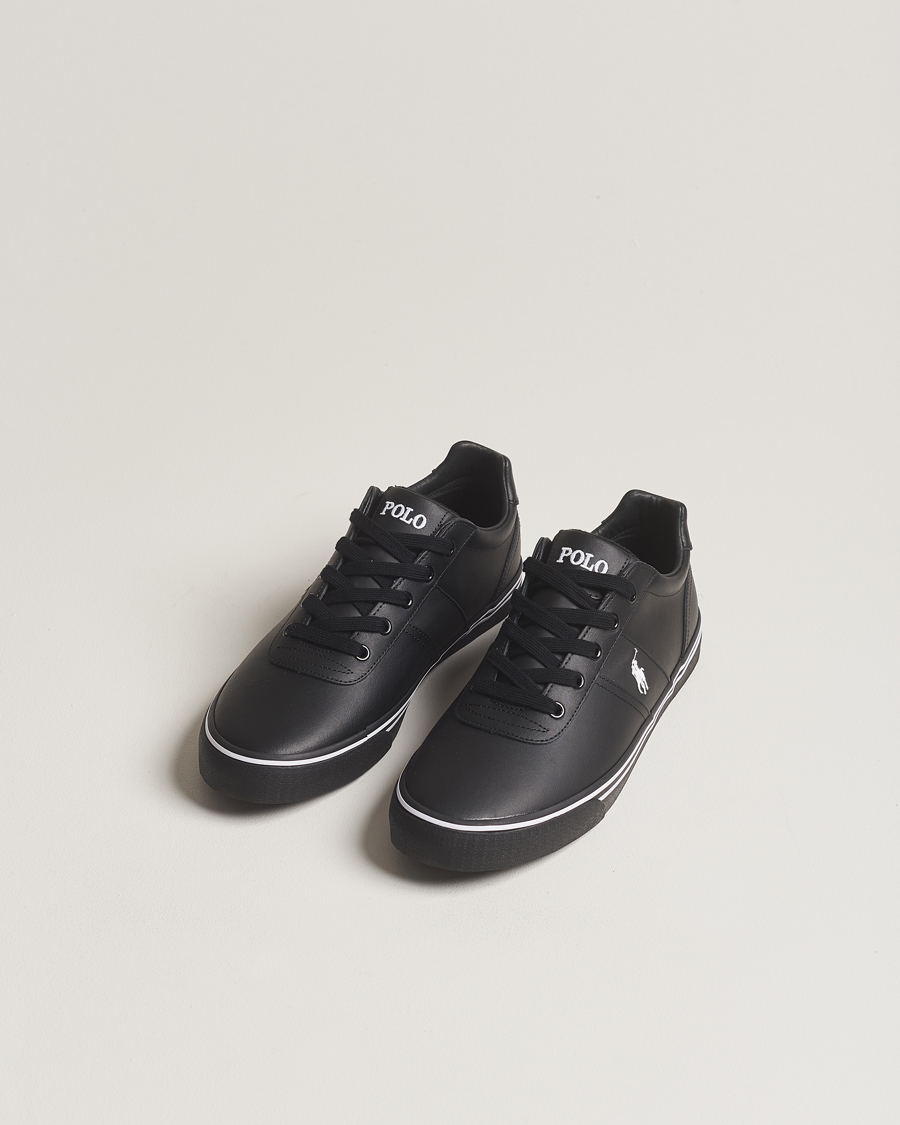 Herr | Polo Ralph Lauren Hanford Leather Sneaker Black | Polo Ralph Lauren | Hanford Leather Sneaker Black