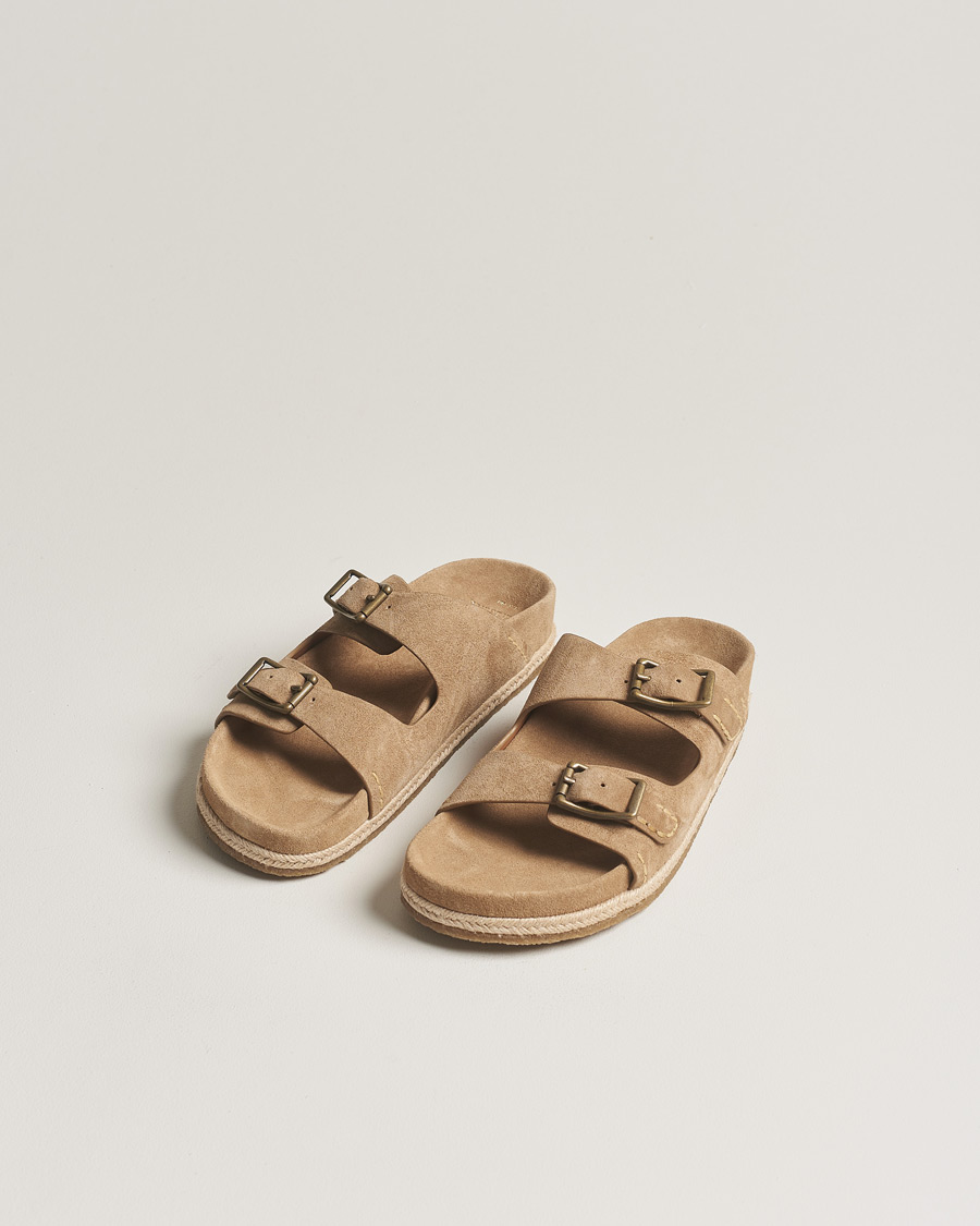 Herre |  | Polo Ralph Lauren | Turbach Suede Sandals Beige