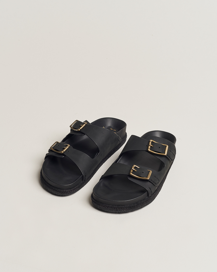 Herr | Realisation | Polo Ralph Lauren | Turbach Leather Sandals Black