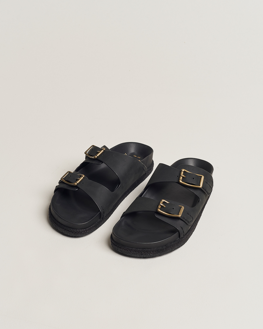 Herr | Polo Ralph Lauren Turbach Leather Sandals Black | Polo Ralph Lauren | Turbach Leather Sandals Black