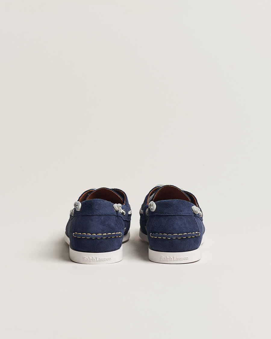 Herr | Polo Ralph Lauren Merton Suede Boat Shoe Hunter Navy | Polo Ralph Lauren | Merton Suede Boat Shoe Hunter Navy