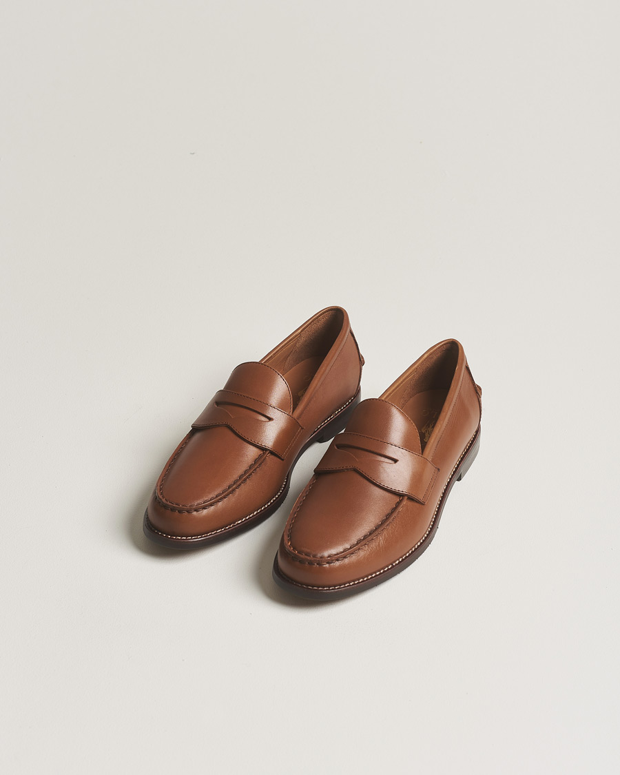 Herr | Kostymskor | Polo Ralph Lauren | Leather Penny Loafer  Polo Tan