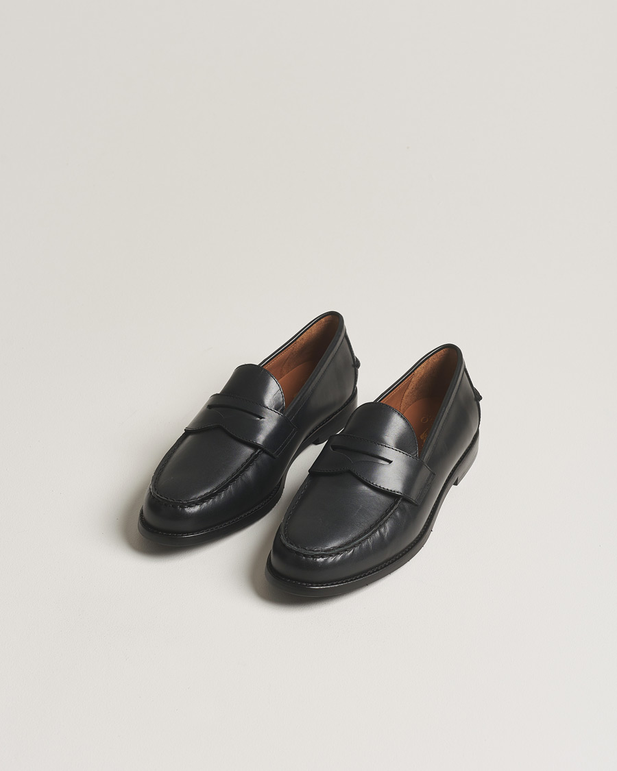 Herr | Studentkostym | Polo Ralph Lauren | Leather Penny Loafer  Black