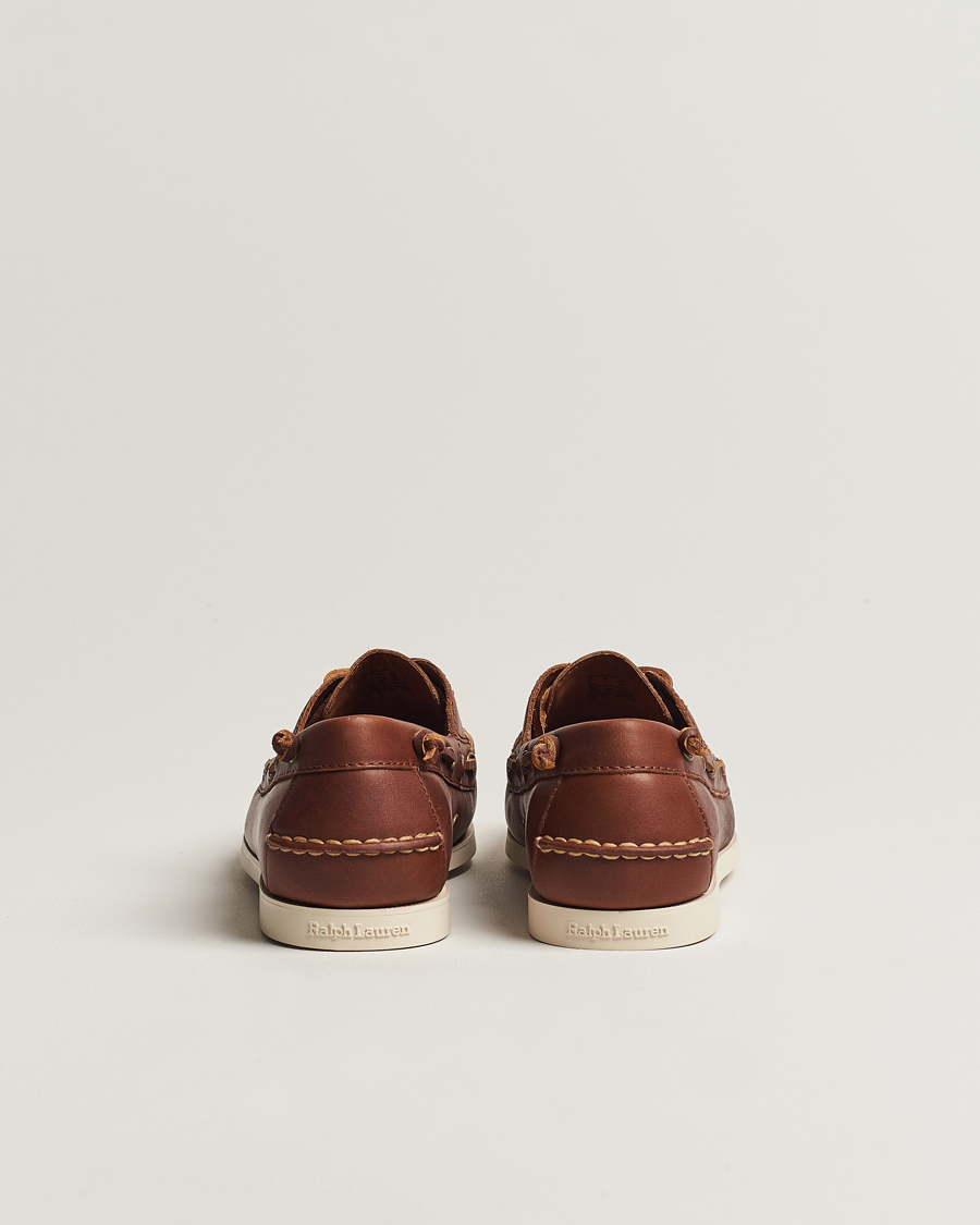 Herr | Seglarskor | Polo Ralph Lauren | Merton Leather Boat Shoe Tan